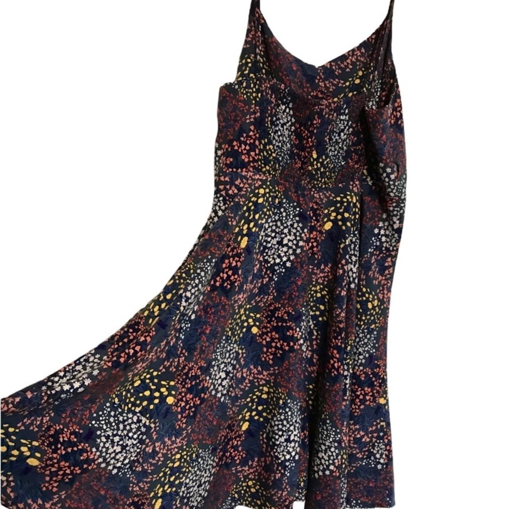 Old Navy Lightweight Adorable Sundress, Navy/yellow/orange, Large